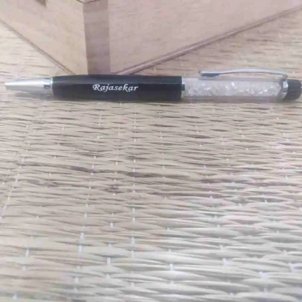 Buy Personalized Black Shimmer Pen Online